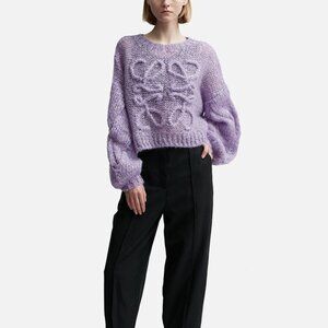 Loewe Anagram mohair-blend sweater